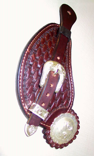 Silver Mounted Spur Straps